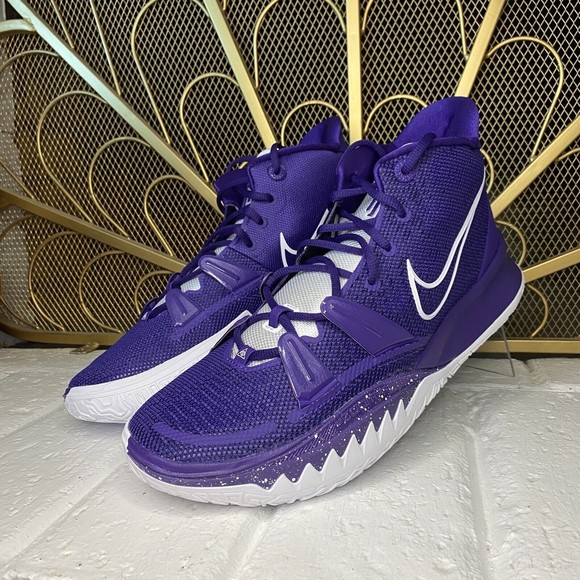 Nike Kyrie 7 Team Court Purple White DM5042-502 Basketball Shoe Men\'s Sz 14.5